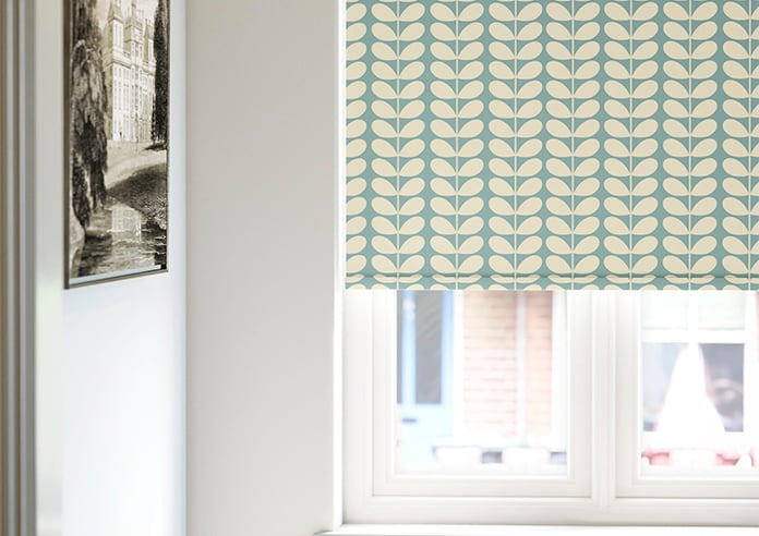 Orla Kiely Solid Stem, Duckegg - Twist&Fit Roller Blind - Image 5
